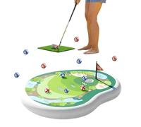 Golf Pool Game - Inflatable Golf Game, Floating Green Toy with Relieving Fun Effectively, Summer Accessories, Outdoor Pool Gear, Entertainment Tools for Kids Party Backyard Chipping Practice