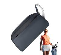 Golf Pouch Bag - Zippered Pouch | Golf Tee Bag | Storage CarryPouch For Men Women, Tee Organizer For Golfer | D PU + Nylon Composite Material | Light Rain, Reinforced Stitching