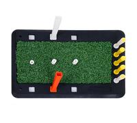 Golf Practice Mat for Swing and Chipping, Portable Small Golf Hitting Mat