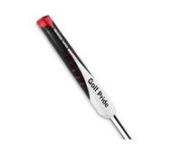 Golf Pride 2024 Reverse Taper Flat Large Jumbo Putter Grip - Collezione Stroke Enhancement, unisex, sensazione morbida e appiccicosa con tecnologia di trazione a fossette, 64 g, 0,580 rotondo - nero