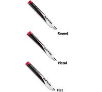 Golf Pride 2024 Reverse Taper Round Medium Medium Size Putter Grip - Enhanced Stroke Collection, Soft & Tacky, trazione superiore, 63 g, 0.580 Round - Classic Black/White/Red