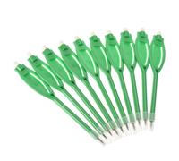 Golf Punteggio Matite,20pz Rettangolo Clip Plastica 2H Marcatore Penne,Verde
