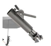 Golf-Push Cart - Supporto per ombrello, per passeggino, morsetto DOUBLE LOCK-DERFRENAL, clip di collegamento regolabile sul manubrio | Heavy Duty Golf tetto adatto a maniglie di cart