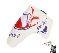 Golf Push Rod Case - 6,69 pollici Push Rod Cover | Magnetic Closure Case - Impermeabile PU Leather Golf Puśh Pole Protector with Cleaning Magnet Lightweight 100 for Secure Storage and