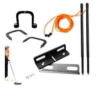 Golf Putt & Wing Training | alla formazione del golf per migliorare l'orientamento | Set compatto con design combinato per gli amanti 'interno, esterno, del giardino e del prato u