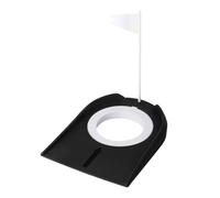 Golf Putting Cup - 6.81 X 5.24 Inches Practice Putting Hole With Flag | Golf Puttings Training Aid | Strong Material For Indoor Outdoor Greens, Backyard, Yard, Driving Range & Course Practice
