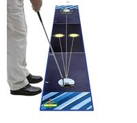 Golf Putting Mat, Golf Game Indoor, Practice Hitting Simulator, Training Aid Tool, 94.5 x 11.81in, Fun Sports Equipment for Home Men Recreation Outdoor Patio Dad Skill Building