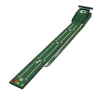Golf Putting Mat - Indoor Home Putting Green for Skill Improvement, Velvet with Algnment Guide and Automatic Ball Return, Portable Practice Accessory for Men Women Golfers Training