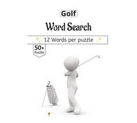 Golf puzzles Word Search Puzzle Book: Tee Off with 50+ Golf-Themed Word Searches | Compact 6x9 Gift Book