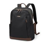 GOLF QUALITY Zaino Porta PC Uomo e Donna,Zaino da Viaggio Impermeabile Backpack Lavoro Antifurto per Computer da 14 Pollici, Nero