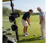 Golf Rangefinder Magnetic Strap, Golf Rangefinder Magnetic Strap Holder Mount, Lightweight Distance Tester Holder For Outdoor Course Indoor Practice Range Tournament Sports Gym Backyard Match