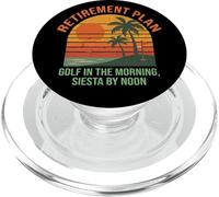 Golf Retirement Plan Funny Saying for Golfer Golfing Humor PopSockets PopGrip per MagSafe