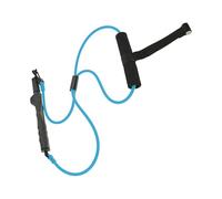 Golf Rope Swing Trainer - Latex Golf Swing Rope Training Aid | Professional Corrector Resistance Band for Improve Speed Accuracy Exercise Athletes Teens Beginner Adults | 4x8mm Blue
