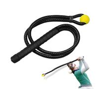 Golf Rope Swing Trainer, Postures Training Equipment, Swing Strength Exercise Tool, Sturdy Build for Backyard Studio Garage Travel Range Course Practice Women Men Junior, 100cm