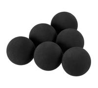 Golf Schiuma Palline,20pz EVA Spugna 42mm Esercizio Volo Altalena,Nero