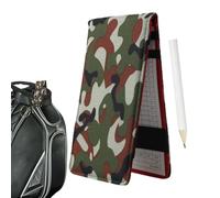 Golf Score Book, Portable Golf Journal Notebook with Pencilf, Oxford Cloth, Ideal Yardage Book for Men And Women, Outdoor Sports And Golfers, Size: 18x11cm