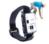 Golf Score Counter Watch - Contatore di clicker da golf, annotatore di golf manuale, contatore di lanci del braccialetto dei golfisti, localizzatore di tiro da golf a mano per registrare il Ron