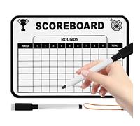 Golf Score Keeper - Seguimento del Golf cancellabile per la Registrazione di Giochi | di conteggi riutilizzabili per Giocatori Dilettanti e Professionisti, Forniture di Golf per Partite di Par