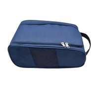 Golf Shoe Bag - 150g Storage Carrier, Zippered Athletic Tote | Waterproof Breathable Organizer, Unisex Sports Pouch | Outdoor Ventilation Case, Portable Gym Bowling Basketball Footwear Accessories