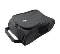 Golf Shoe Bag, Zippered Sports Shoe Organizer, Ventilated Travel with Handle for Gym, 12,6 x 8,66 x 5,51 pollici Golf Accessories, Socks, Gloves, and Tees Storage, Nero , Se référer au descriptif,