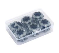 Golf Spikes For Any Shoe - 18 Pieces Detachable Golf Spikes, Lightweight And Stable Golfs Cleats, Shock Absorption Golfer Accessories For Tournament Participation Course Play Enthusiasts
