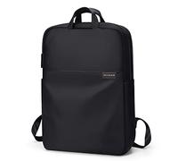 GOLF SUPAGS Zaino Donna Porta PC 15,6 Pollici, Leggero Resistente all'Acqua per College, Scuola e Viaggio, Nero Casual