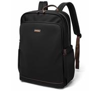 GOLF SUPAGS Zaino Porta PC Donna di 15.6 Pollici, Computer Elegante per Laptop Zaini Lavoro Donna, Impermeabile Borsa Zainetto per Laptop, per Casual Scuola Lavor Viaggio (Nero)