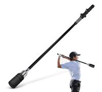 Golf Swing Aid - Bastone da golf in acciaio PP 80 cm per allenamento di equilibrio con design di correzione della posizione della mano | Allenatore di pratica meccanica swing per corsi a casa