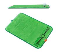 Golf Swing Path Mat, Putting Simulator Trainer, 50 x 35 cm. Visual Correction Aid, non slip, 1 pezzo verde, per interni esterni Backyard Home Practice