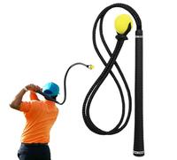 Golf Swing Rope, Strength Training Aid, 96cm/37.8 Inches Flexibility Practice Tool, Adjustable Design, Rhythm Trainer Equipment, for Men Women Seniors Beginners Golfers PU Weaving