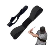 Golf Swing Trainer - Correcting Grip 35x7x1cm, Elastic Arm Bands | Long-Lasting Pose Adjustment Bands For Men Women Beginners Indoor Outdoor Backyard Home Driving Range Golf Course Training Device