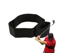 Golf Swing Trainer - Fascia elastica regolabile per bracci, nylon Golf Training Aid for Swing Correction and Stability | Cintura di collegamento elastica per principianti, uomini, donne, interni