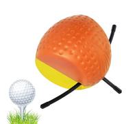 Golf Swing Trainer, Practice Aid Ball, 6.1x3.94in Beginner Training Equipment, Adjustable Elastic Strap, Lightweight Authentic Design for Warm Up, Backyard Indoor, Outdoor, Driving, Range