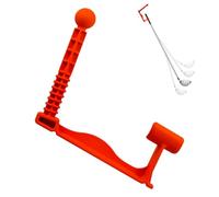 Golf swing trainer, strumento di pratica swing golf,Correttore di postura swing golf a 144 gradi - 'allenatore di swing per correggere l'angolo del polso, migliorare l