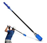 Golf Swing Trainer, Swing Post Corrector, 31.5 Inches Elastic Arm Band, Portable Training Aid, Ideal for Indoor Practice, Outdoor Course, Travel, Home, and Fitness Use
