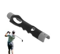 Golf Swing Trainer Tool, Grip Training Aid System, Non Slip Handle Alignment Guide Design, Practice System Kit, Golf Trainer Sleek Look, Training Equipment for Home Office Driving Range Outdoor Use