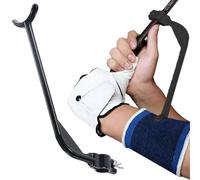Golf Swing Trainer - Wrist Hinge Training Device, Wrist Control Golf Aid | Precision Golf-Swing Mechanics Trainer Adjustable-Wrist Position Correction Tool Indoor Outdoor Practice Accessory for Beginn