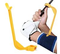 Golf Swing Trainer - Wrist Hinge Training Device, Wrist Control Golf Aid | Precision Golf-Swing Mechanics Trainer Adjustable-Wrist Position Correction Tool Indoor Outdoor Practice Accessory for Beginn