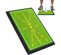 Golf Swing Training Mat, 17.32x12.05x0.59 Inches Indoor Golf Hitting Mat, Folding Design Training Aid Equipment For Novices, Enthusiasts, And Professions