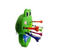 Golf Tee Bag, Frog Golf Ball Holder, Cute Organizer Pouch with Clip, Lightweight Storage for Women, Golfers, Training, Practice, Golfing Accessories, 5.91x4.33 Inches