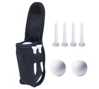 Golf tee Bag - Golf Ball Holder, Golf Ball Tote | Lightweight Golf Ball Bag, Stain Resistant Golf Ball Storage Bag, Golf Ball Carrying Case, Golf Ball Storage Carrying Bag for Travel, Entertainment