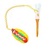 Golf Tee Hanger Anti Lost,Golf Practice Tee Holder Anti Lost - Cute Food-Themed Golfer Practice Training Supplies | On-Course Accessories For Beginners Men Women Mother Father Boyfriend Dad