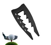 Golf Tee Tool, Height Marker, Swing Aid, Training Positioner, Adjustable Elevator, Practice Gear, Precision Setup, Women’s Accessory, Consistent Hit, Outdoor Kit with Guide for Driving Range