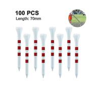 Golf tees, 100 pieces each of 70mm and 83mm, low resistance, long distance and precision