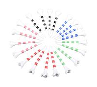 Golf Tees - 20 Pieces Golfer Training Accessories | Professional Golf Tees with Durable Material for Beginners Golfers Amateur Players School Teams Retirees Driving Range Garden Husbands Fathers