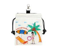 Golf Tees Borse Con Clip Bag Valori Coulisse Accessori di Stoccaggio di Valore Sacchetto di Coulisse di Stoccaggio Per Adulti
