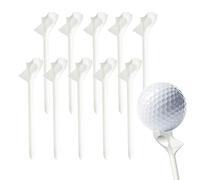 Golf Tees - T-shirt da golf in PP da golf corte | 4 pollici 10 pezzi per maglietta | 21 grammi di stabilità degli accessori sportivi riducono il supporto della palla di attrito per l'esterno