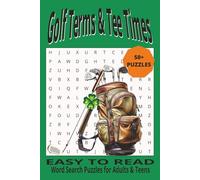 Golf Terms and Tee Times: A Word Search Puzzle Book