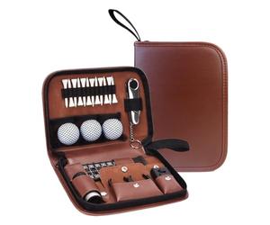 Golf Tool Organizer Bag - Portable Pouch Holder for Golf Gear, Lightweight Multi-Compartment Case | Sports Equipment Storage for Clubs Balls Tees, Practice Training Accessory, Golfs Tool Pocket