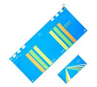 Golf Towels, Putting Mat, 5in1 Reusable Microfiber Cloth Ensures Rapid Absorption, Lightweight Durable Weave Enhances Portability, Sport Gear for Gym Yoga Camping Travel Use